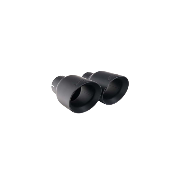 VW > Golf > Mk6 Gti NON-RESONATED (LOUDER) CAT-BACK EXHAUST SYSTEM WITH BLACK GT100 TRIMS