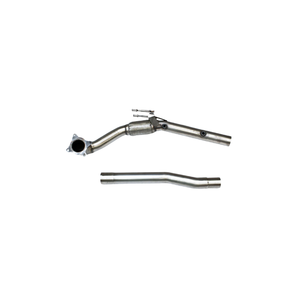 LARGE BORE DOWNPIPE WITH CATALYST DELETE (FOR MILLTEK CAT-BACK)