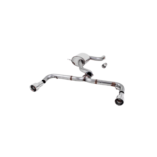 VW > Golf >  Mk6 Gti NON-RESONATED (LOUDER) CAT-BACK EXHAUST SYSTEM FOR OE DOWNPIPE