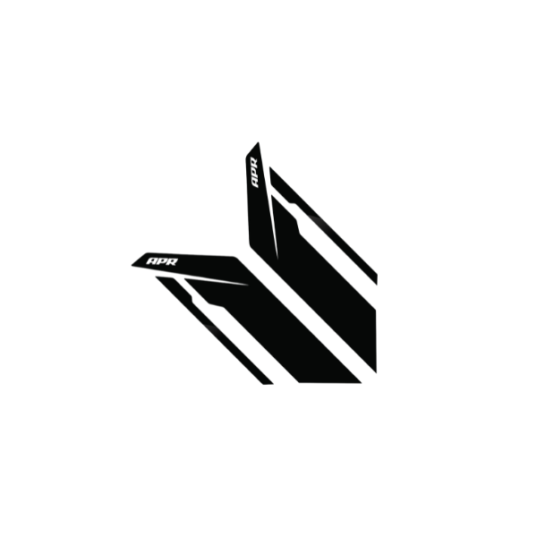 APR SIDEBURNS - BLACK APR / BLACK STRIPE