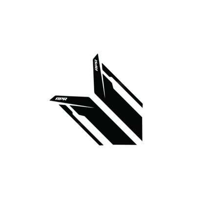 APR SIDEBURNS - BLACK APR / BLACK STRIPE