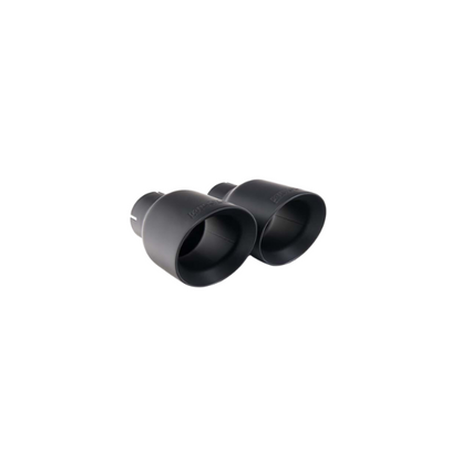 VW > Golf> Mk6 Gti PART RESONATED CAT-BACK RACE EXHAUST SYSTEM WITH MATT BLACK TRIMS