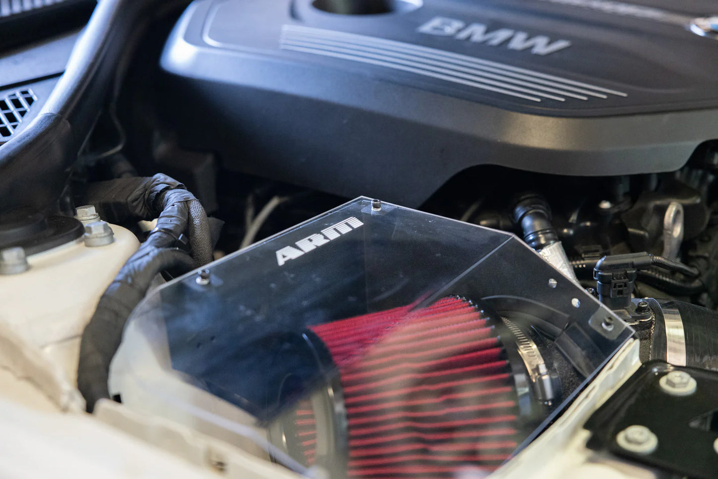 ARM MOTORSPORTS B58 3.75" INTAKE - 240i 340i 440i with clear cover