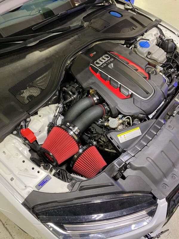 Audi - CTS TURBO C7 S6/S7/RS7 DUAL 3″ INTAKE KIT WITH 6″ VELOCITY STACK