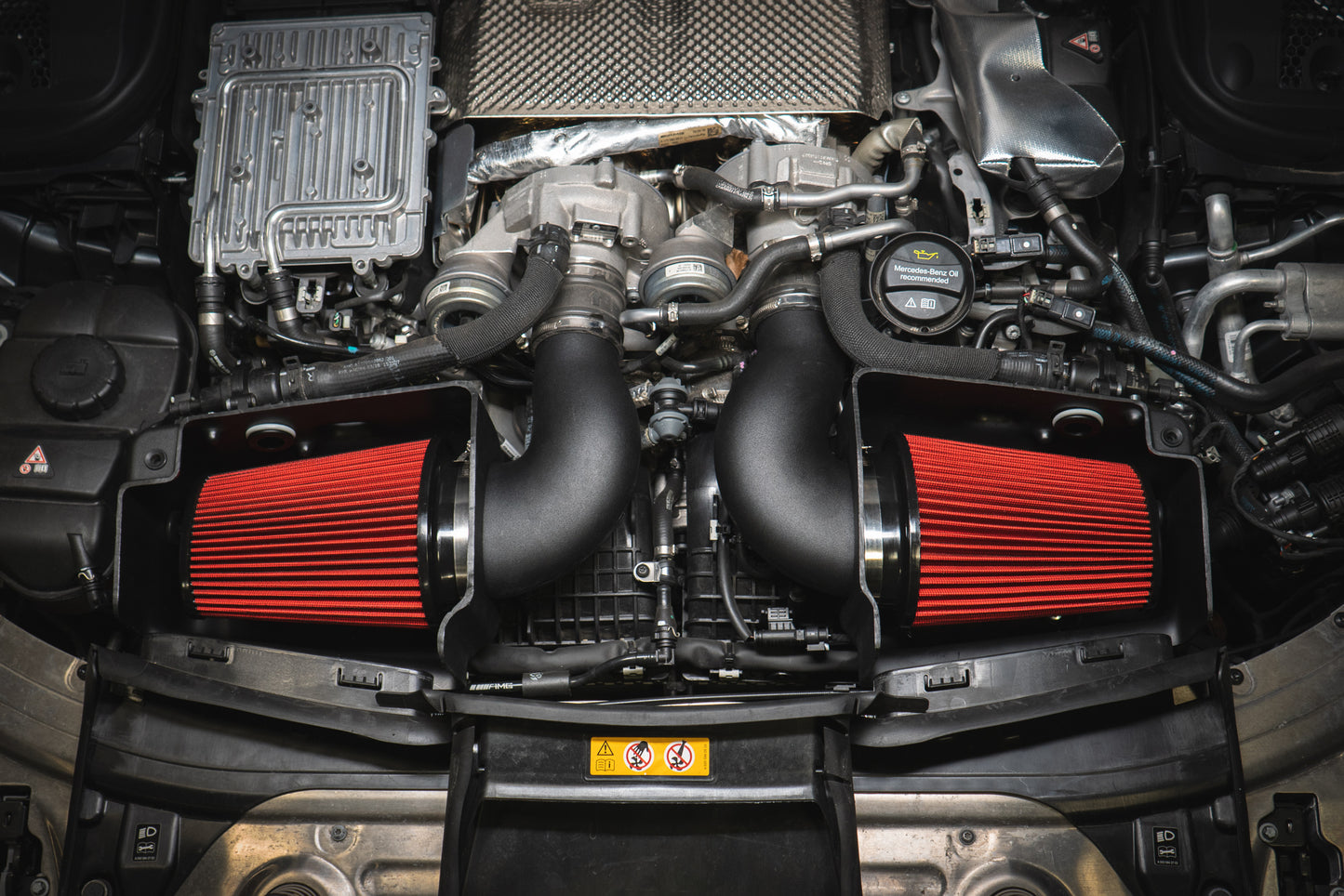 Mercedes-Benz M177/W213 E63/E63S, AMG GT 63/63S, AMG GLE63S, AMG 63S Intake System