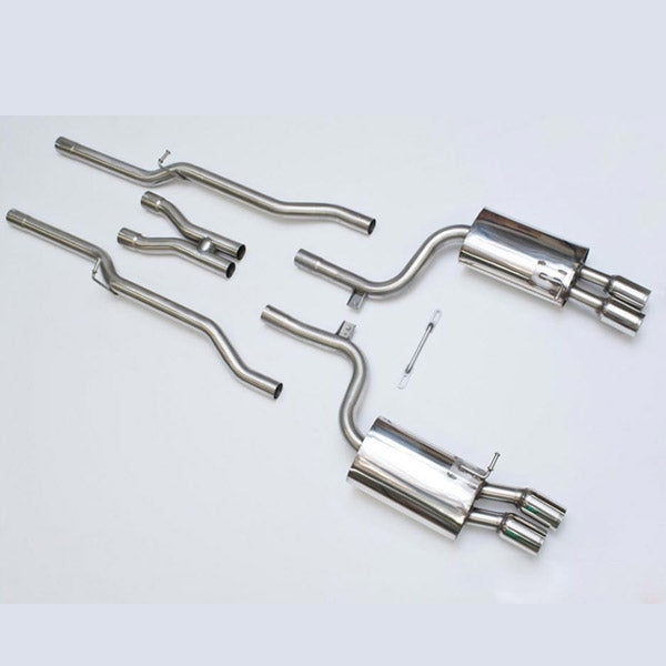 Audi > S4 > B7 - Non-Resonated Cat-Back Exhaust System