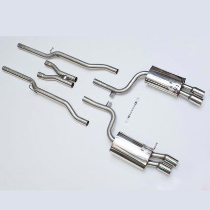 Audi > S4 > B7 - Non-Resonated Cat-Back Exhaust System