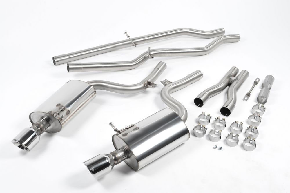 Audi > S4 > B6 - NON-RESONATED CAT-BACK EXHAUST SYSTEM