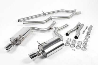 Audi > S4 > B6 - NON-RESONATED CAT-BACK EXHAUST SYSTEM