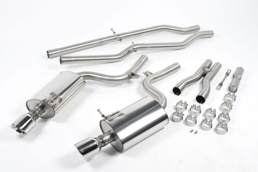 Audi > S4 > B6 - NON-RESONATED CAT-BACK EXHAUST SYSTEM