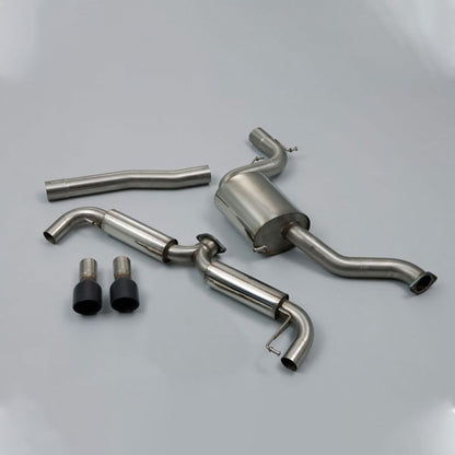 VW > Golf> Mk6 Gti - PART RESONATED CAT-BACK RACE EXHAUST SYSTEM