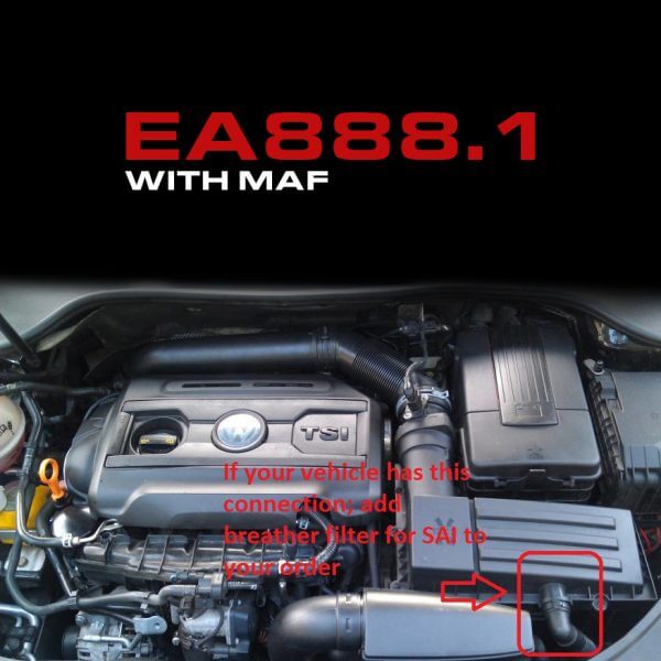 Audi/VW - CTS TURBO 3″ AIR INTAKE SYSTEM FOR 1.8TSI/2.0TSI (EA888.1 AND EA888.3 NON-MQB)